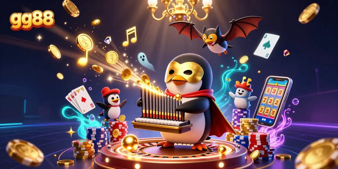 Experience winning thrills at gg88 with 3D animated casino elements and lively characters