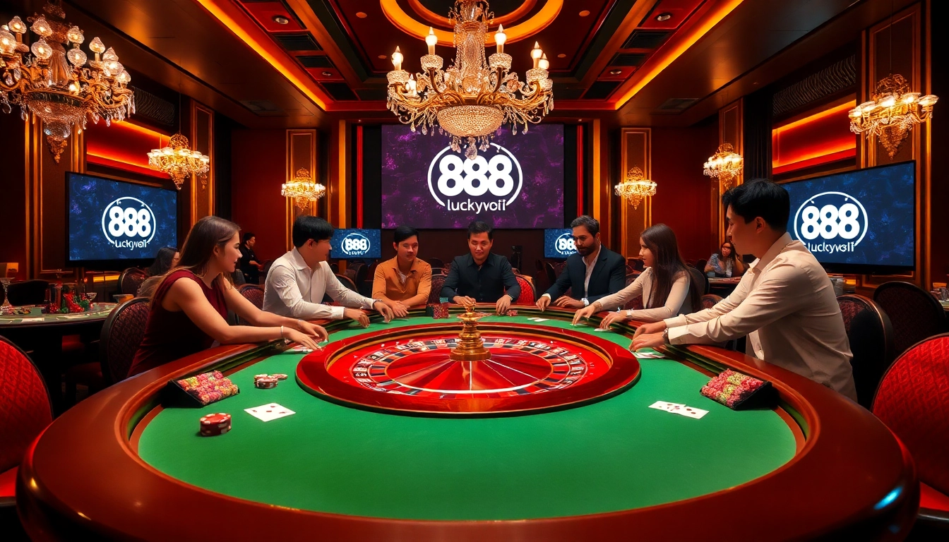 Experience thrilling gameplay on https://lucky88j.world/ with casino tables and exciting betting action.