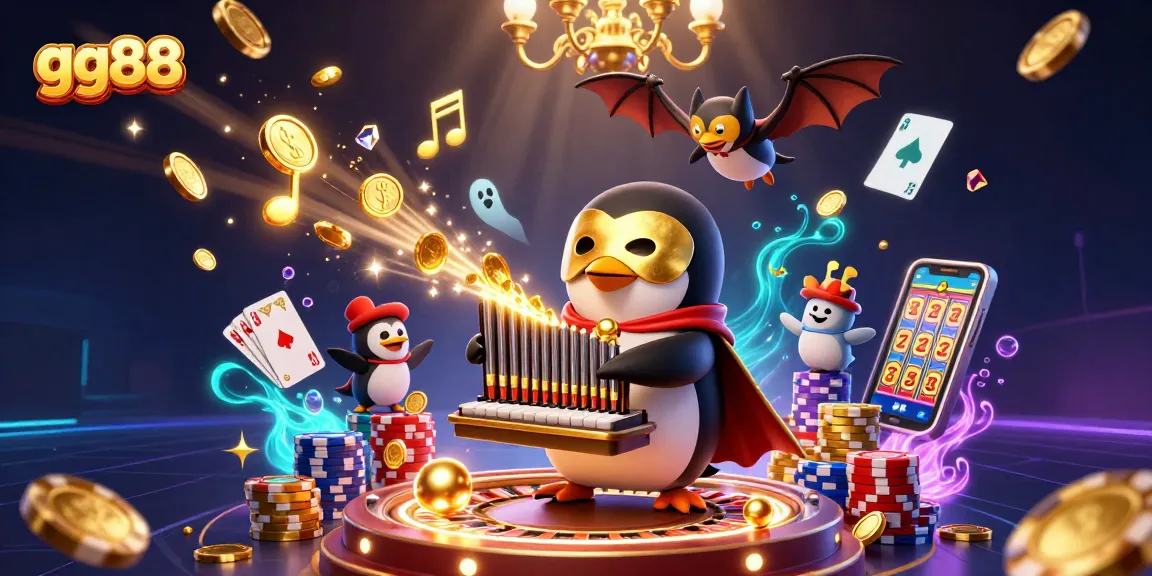 Experience winning thrills at gg88 with 3D animated casino elements and lively characters