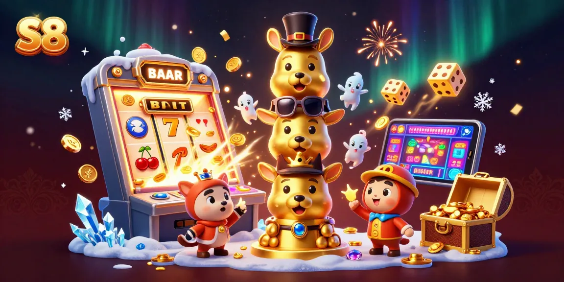 Spin the reels at S8 for the ultimate slots jackpot experience with vibrant casino elements.
