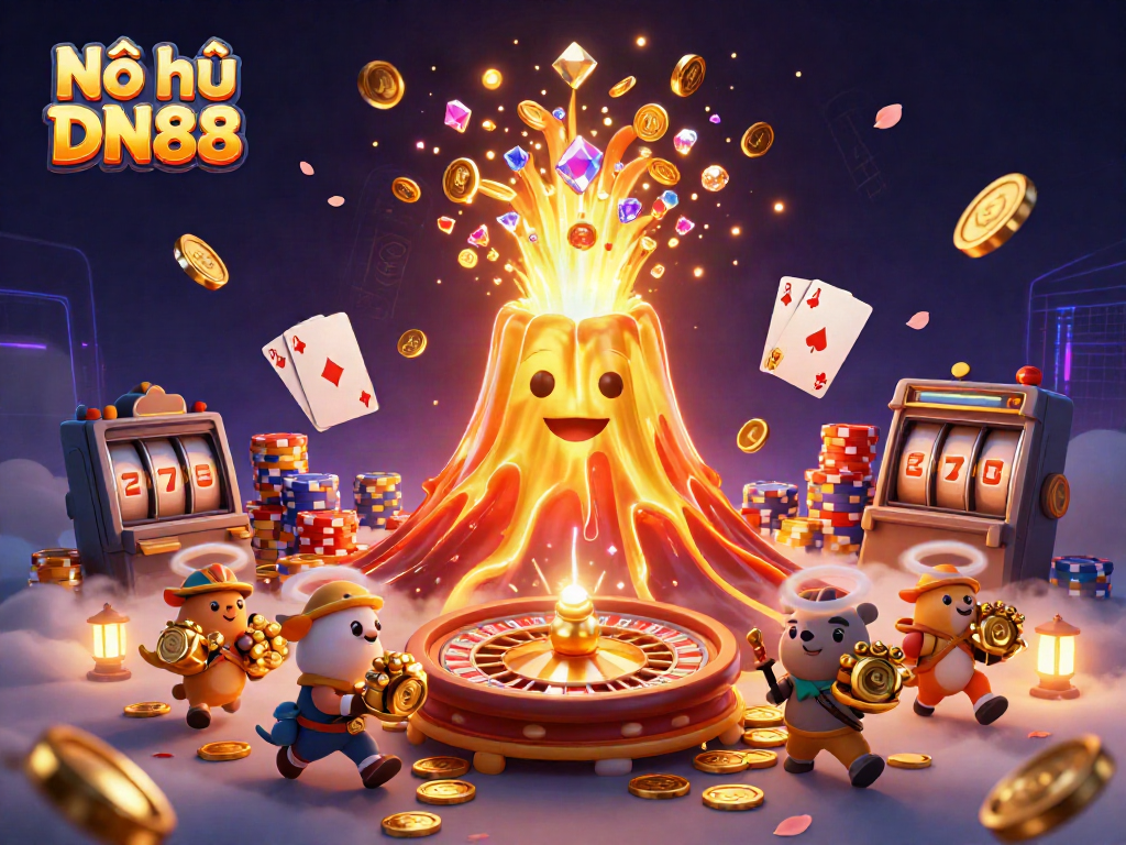 Experience thrilling gameplay in Nổ hũ DN88 with exciting slots and vivid casino visuals.