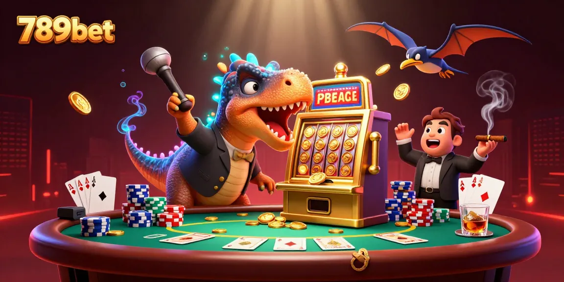 789bet quay lại chiến thắng với máy đánh bạc vàng, hình ảnh đầy sắc màu tại sòng bạc.